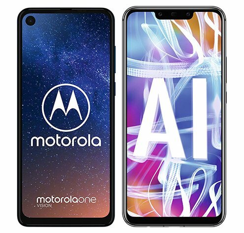 Smartphonevergleich: Motorola one vision oder Huawei mate 20 lite