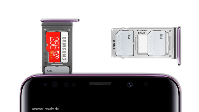 Samsung Galaxy S9 / S9 Plus Dual SIM und MicroSD