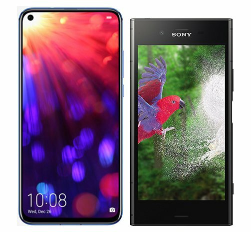 Smartphone Comparison: Honor view 20 vs Sony xperia xz1