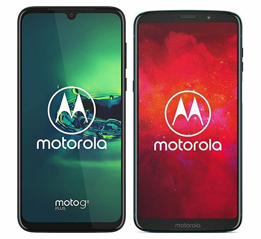 Smartphone Comparison: Motorola moto g8 plus vs Motorola moto z3 play