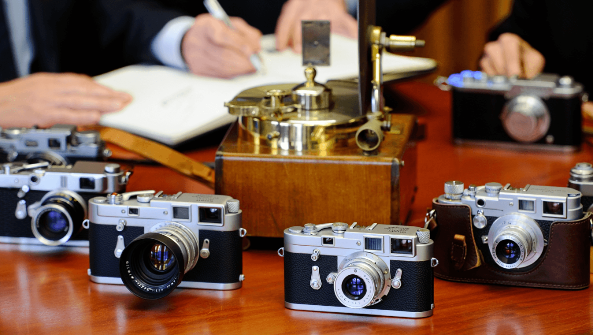 Historische Kameras in Wetzlar: Leitz-Auktion zeigt Leica-Raritäten und Filmgeschichte