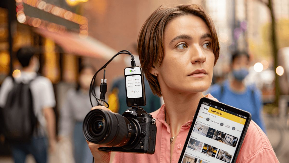 Nikon ZR und NX MobileAir App: Handy-Backups, Frame.io / Camera to Cloud und mehr erklärt