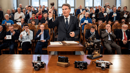 Historische Kameras in Wetzlar: Leitz-Auktion zeigt Leica-Raritäten und Filmgeschichte