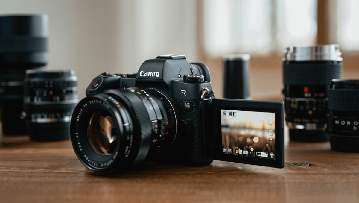 Billige Objektive für Canon R Kameras Vintage Bokeh Test