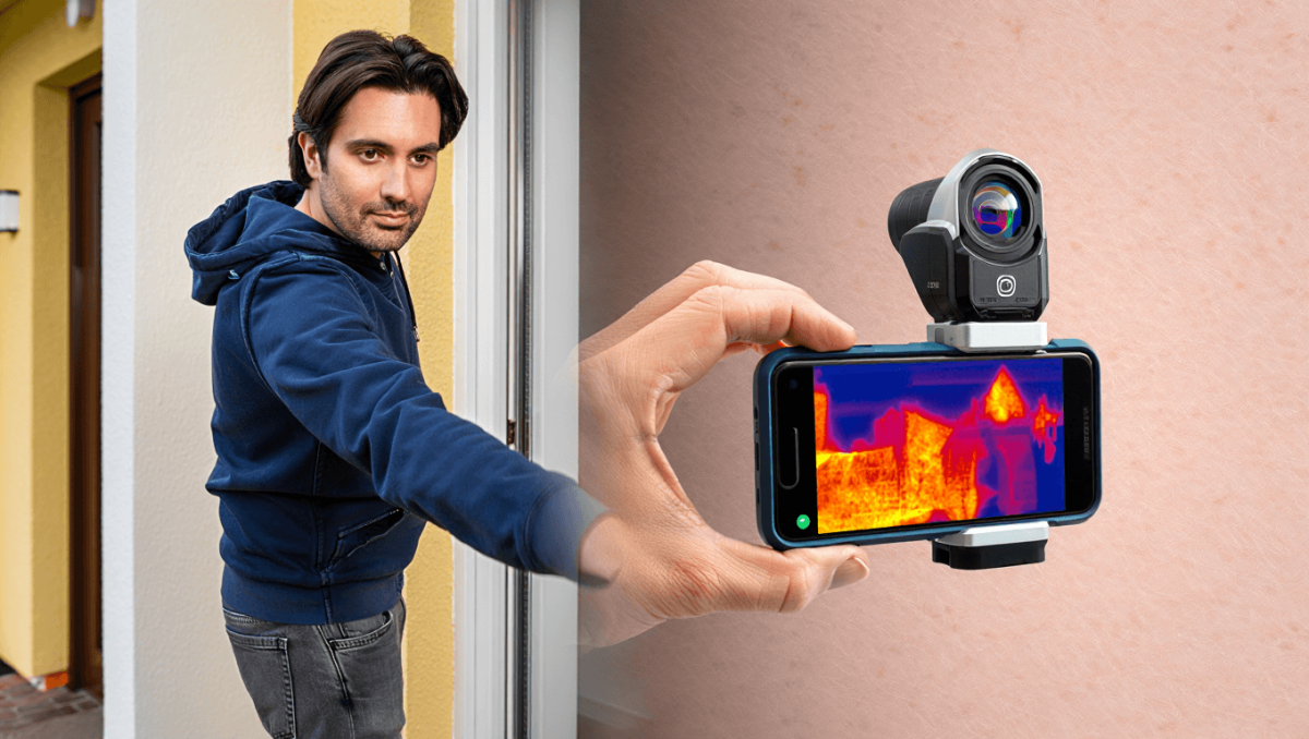 Wärmebildkameras oder Apps: Temperaturfotos auf dem Handy sehen