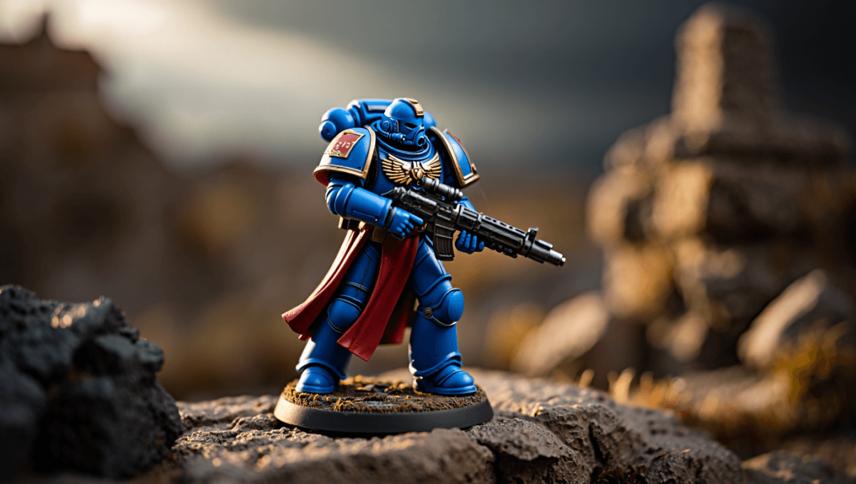 Warhammer Workshop: Spannende Miniaturszene mit Focus Stacking
