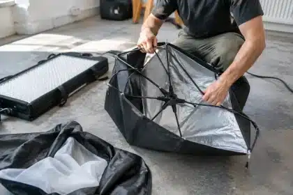 Lumen Flex Softboxen in Minuten einsatzbereit: Lichtmatten schnell montieren
